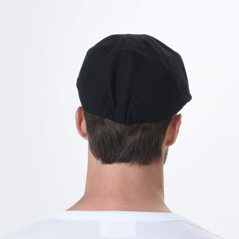 WITHMOONS Simple Newsboy Hat Flat Cap SL3026 (BlackM) - Image 4